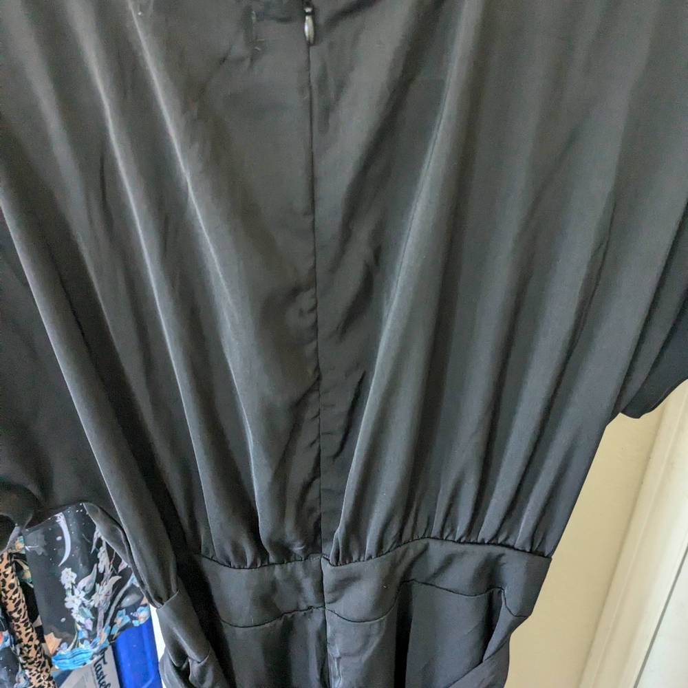 NWT SunnyGirl Black Belted Wide-Leg Jumpsuit – Size AU 10 (US 6) - Picture 5 of 5